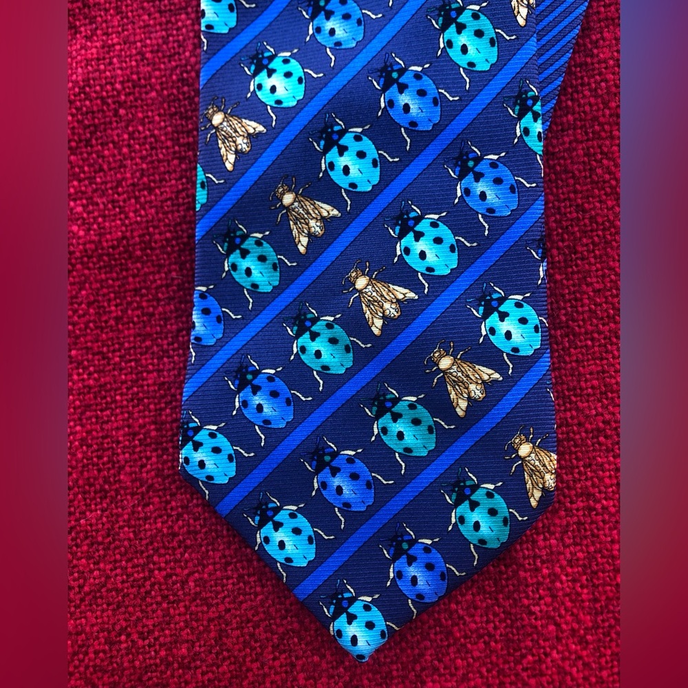 Versace Tie Bugs Patterns - image 1